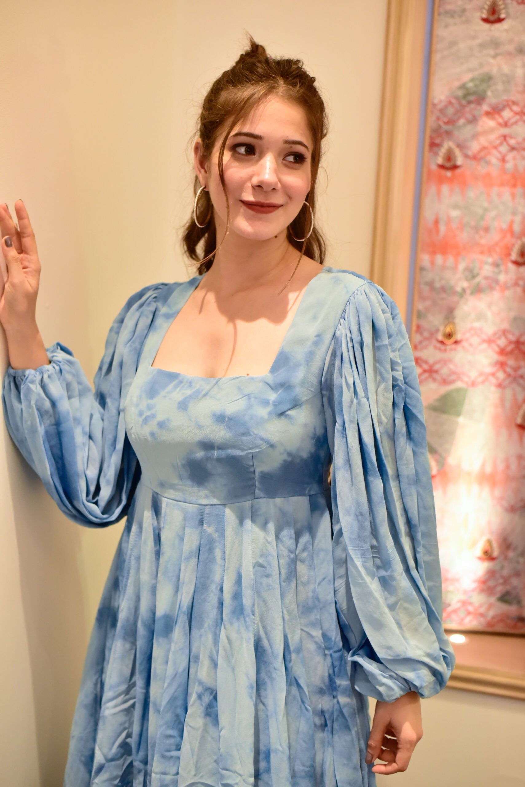 Charlotte tie dye dress