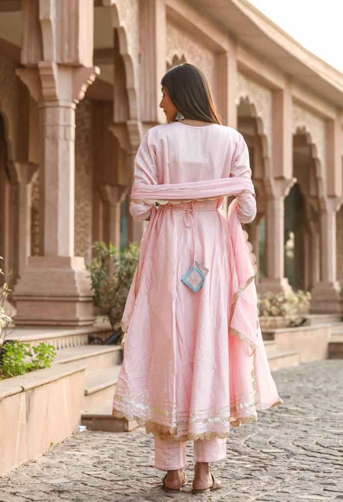 Pastel Kiss Festive Ready Suit (3 piece)